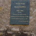 La pàtria natal d'Henri Sappia
